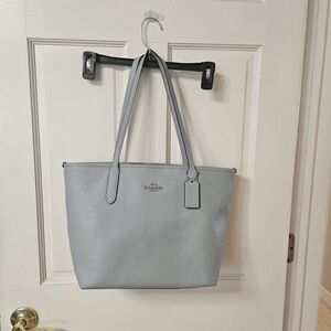 Coach Gray Tote Bag